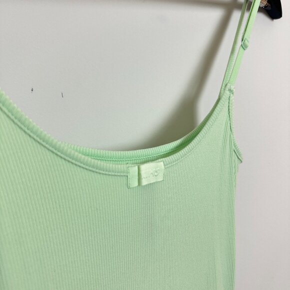 SKIMS Ribbed Long Slipdress in Honeydew Size Medium - Picture 8 of 10